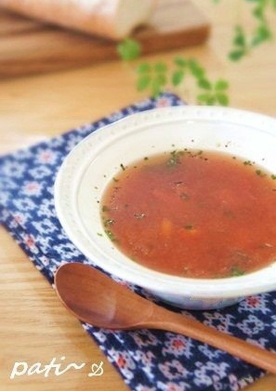 忙しい日のトマトスープ