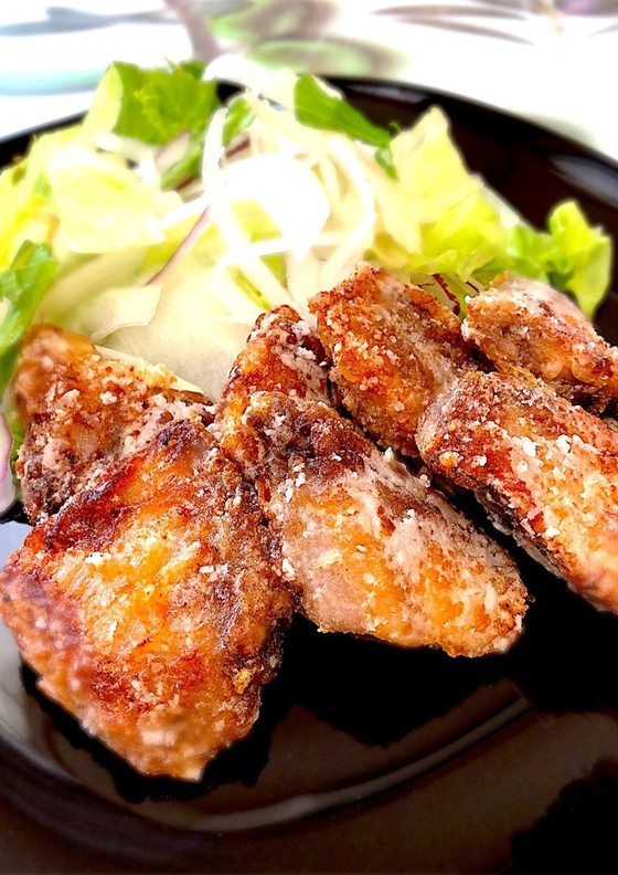 揚げない かつおの竜田揚げ