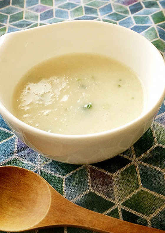 癒し系 長いものとろろんスープ