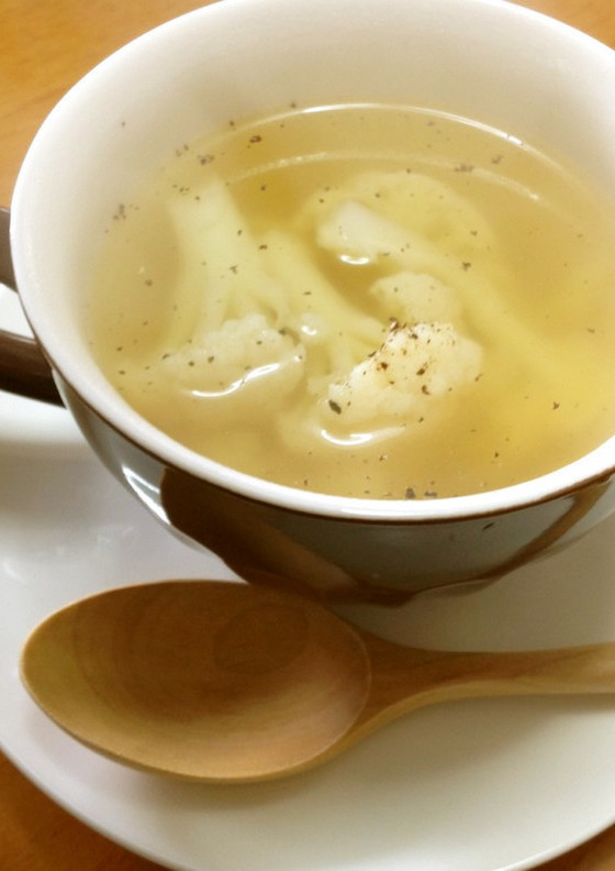 カリフラワーだけのスープ