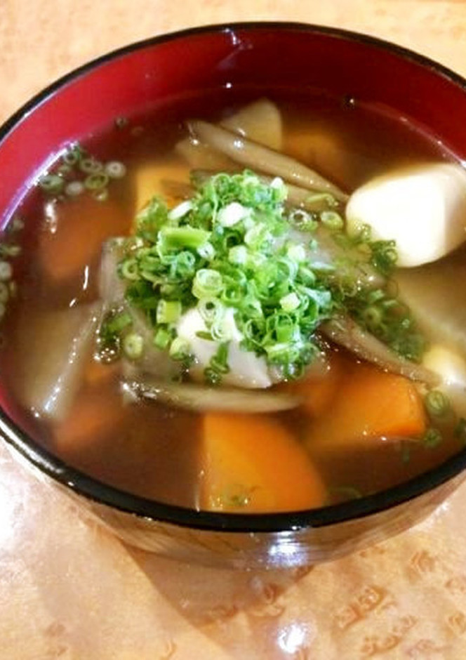 我が家のシンプルな「けんちん汁」