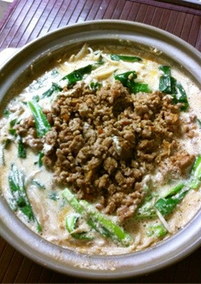 豆乳担々鍋