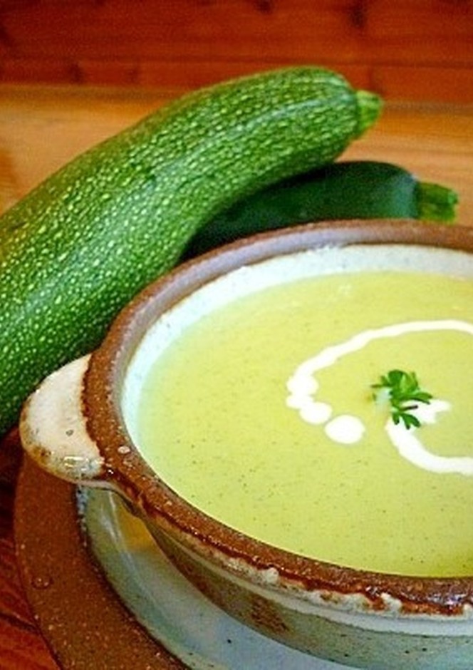 夏野菜 ズッキーニのポタージュスープ