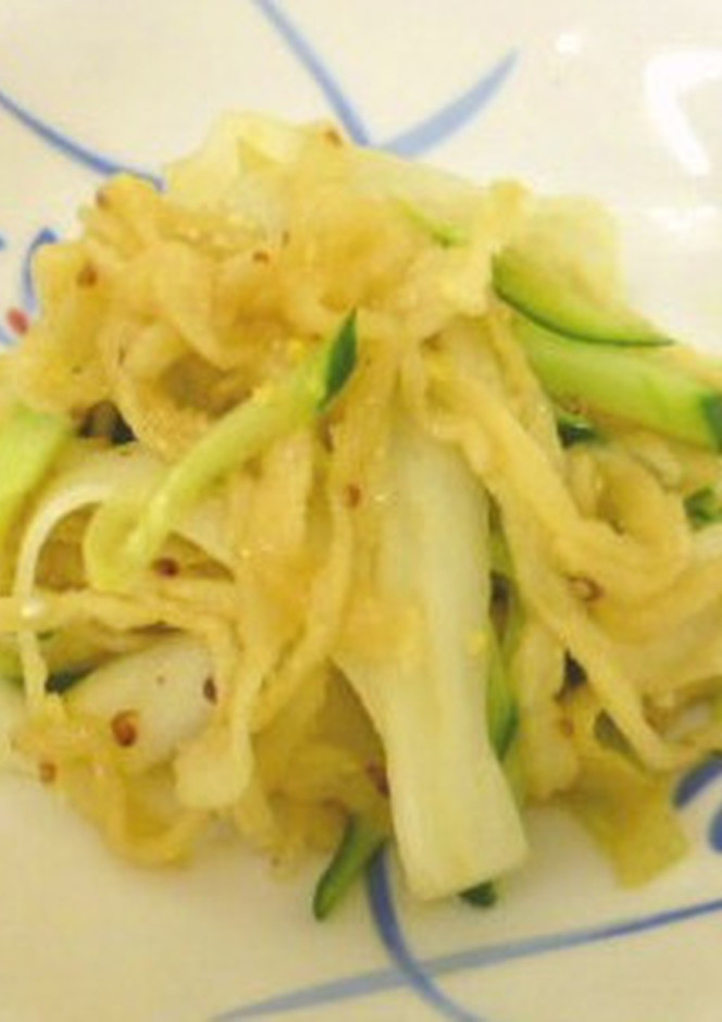 にんにく風味の切干大根サラダ