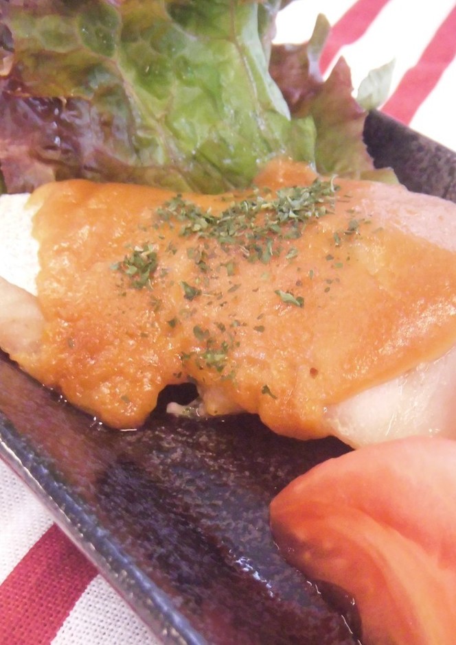 魚の味噌マヨ焼き