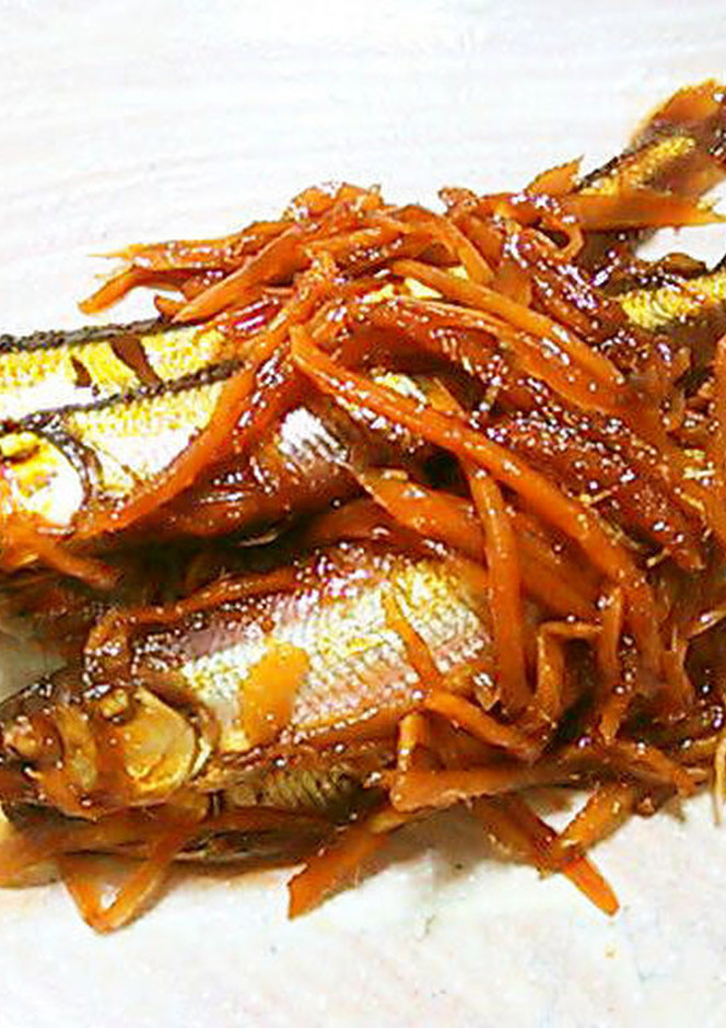 わかさぎの生姜煮 甘露煮