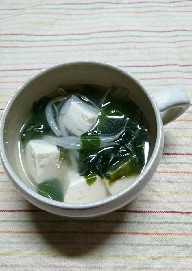 豆腐とわかめ もやしのスープ By Michi 630 管理栄養士監修のレシピ検索 献立作成 おいしい健康 糖尿病
