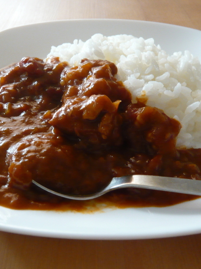 トマトのチキンカレー