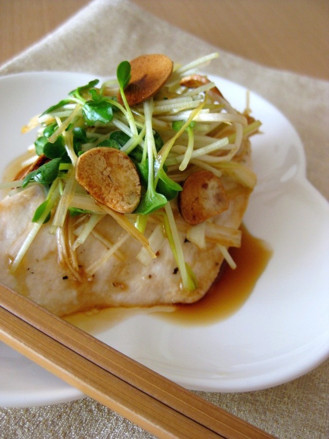 めかじきの香味醤油がけ