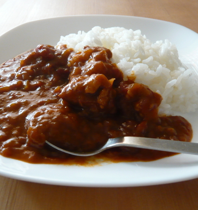 トマトのチキンカレー