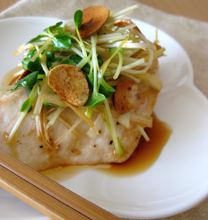 めかじきの香味醤油がけ