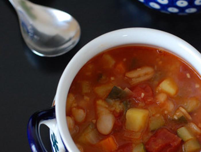 野菜だけのミネストローネ