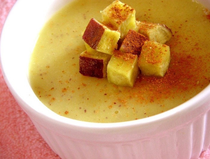 豆乳のさつまいもプリン