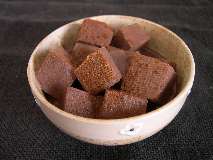 高野豆腐で簡単おやつ ココアこうや