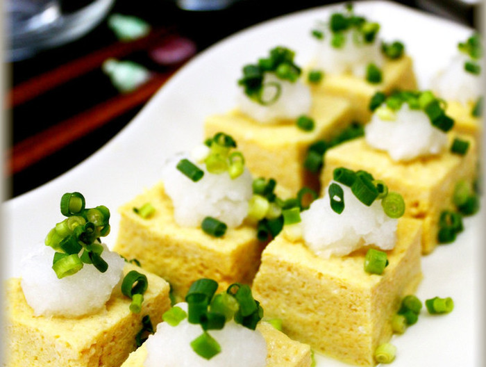 レンジで簡単 豆腐入りふんわりだし卵