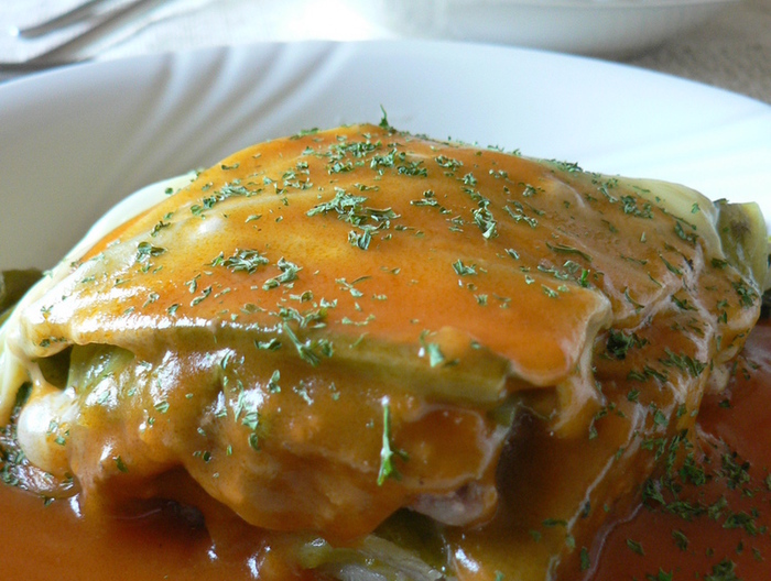 重ねキャベツ＆めちゃ旨ソース