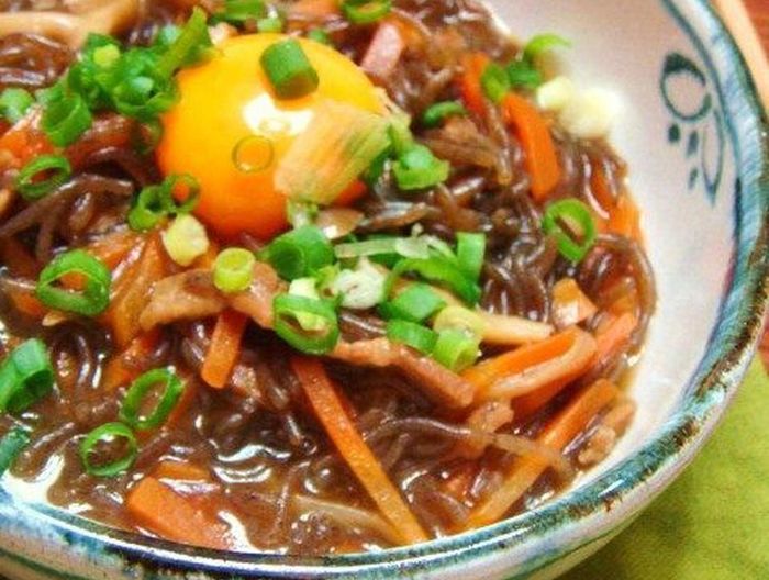 糸こんでなんちゃってすき焼き風