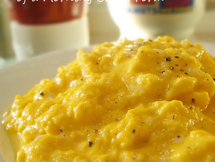 ノンオイル ホテルのスクランブルエッグ