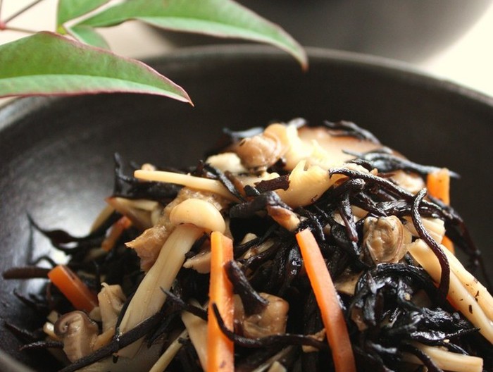 しじみのお出汁で 五目ひじき煮