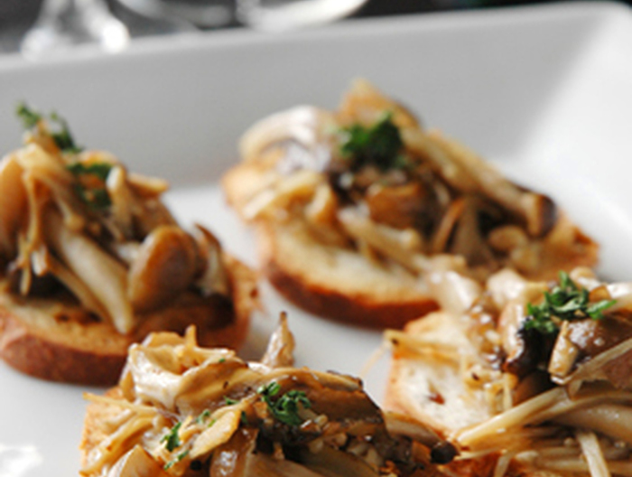 きのこバゲット