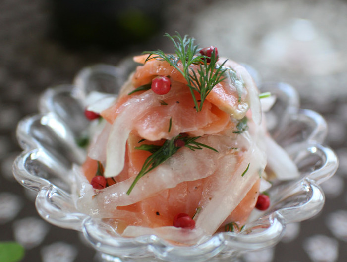 サーモンのマリネ