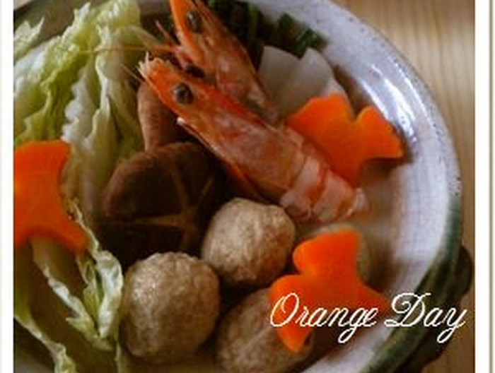 鶏団子入り 酒粕鍋