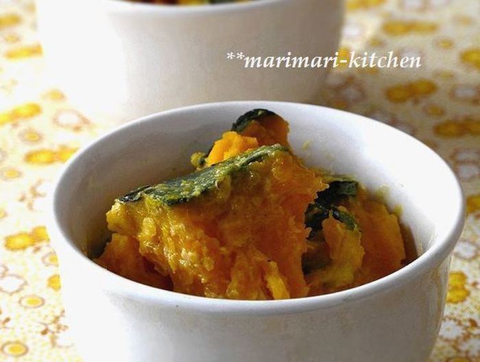 かぼちゃのごまミルク煮