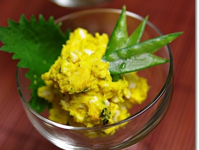 大人味のカボチャサラダ