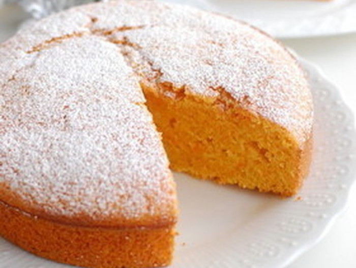 簡単おやつ にんじんケーキ