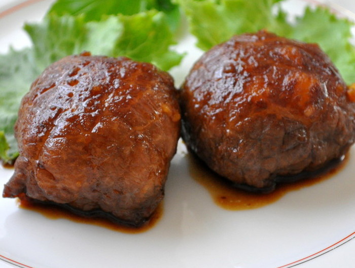 ボリューム満点 ポテトの牛肉包み焼き