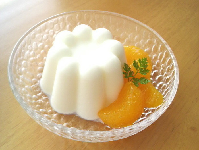 牛乳屋さんが作る牛乳寒天