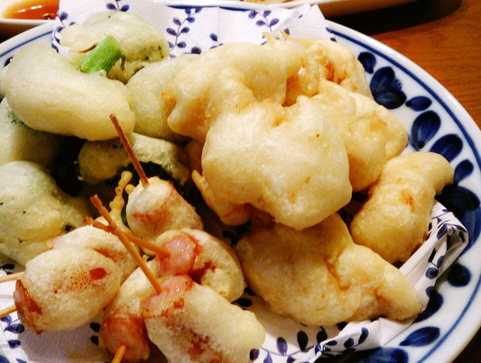 サクサクしっとりささみのフリッター