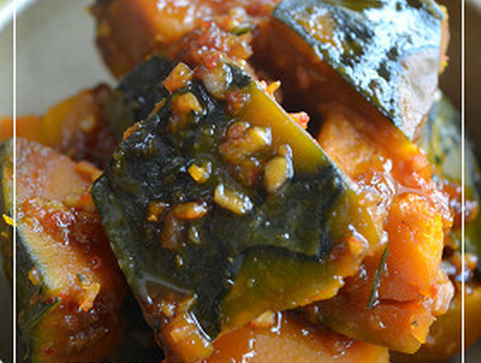 かぼちゃの中華煮