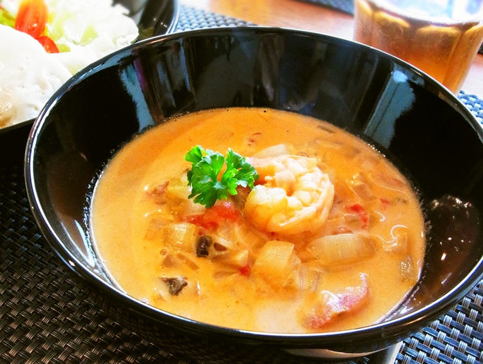 海老のトマトクリームシチュー