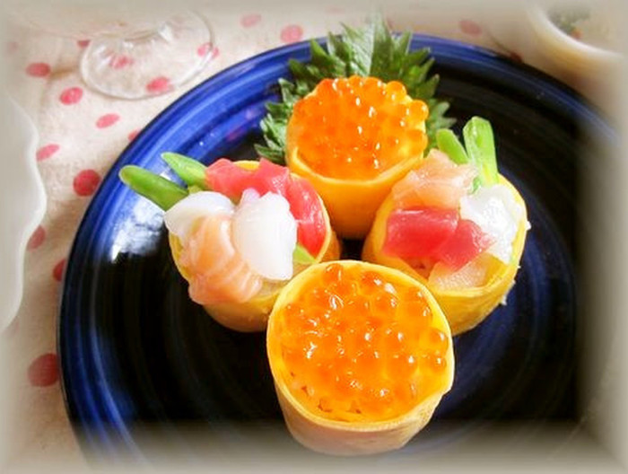 節分やお誕生会に おしゃれに海鮮お寿司