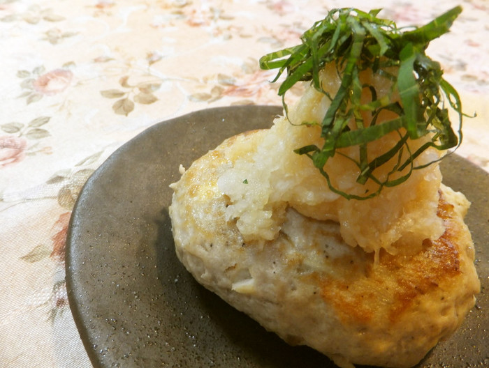 ごぼう入り和風豆腐ハンバーグ