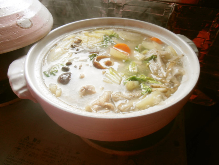 酒粕と塩麹鍋