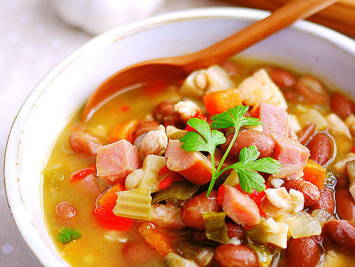 食べるスープ 金時豆の洋風煮