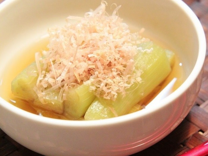 簡単に京風 お茄子の炊いたん（煮浸し）