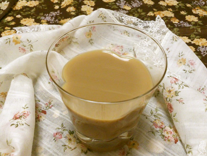 ひんやり♪アイスロイヤルミルクティー