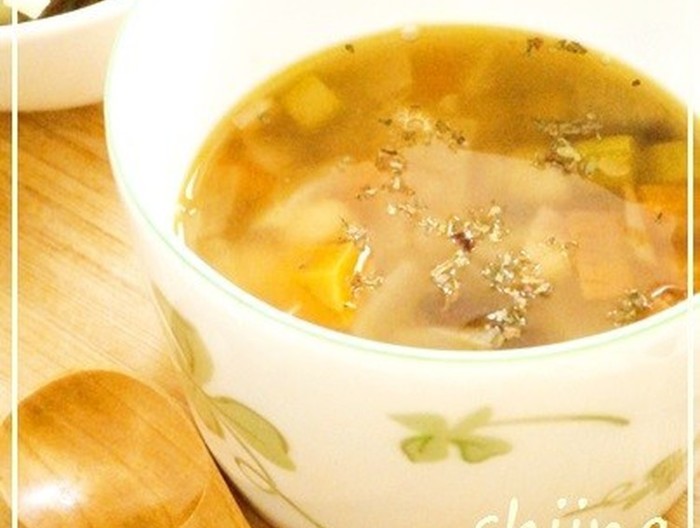 ほっこりお豆のスープ