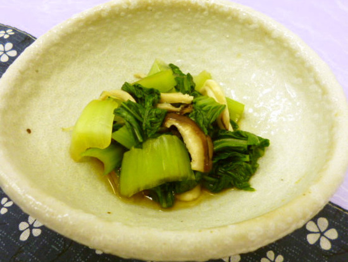 青梗菜のお浸し