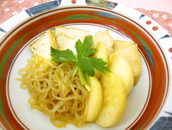 ほっこり♪鶏肉と生揚げの旨煮