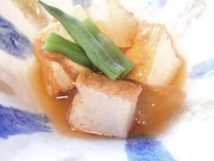 生揚げと大根の煮物