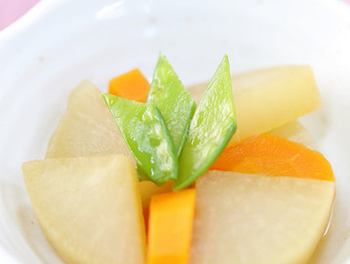 大根と人参の素朴な煮物