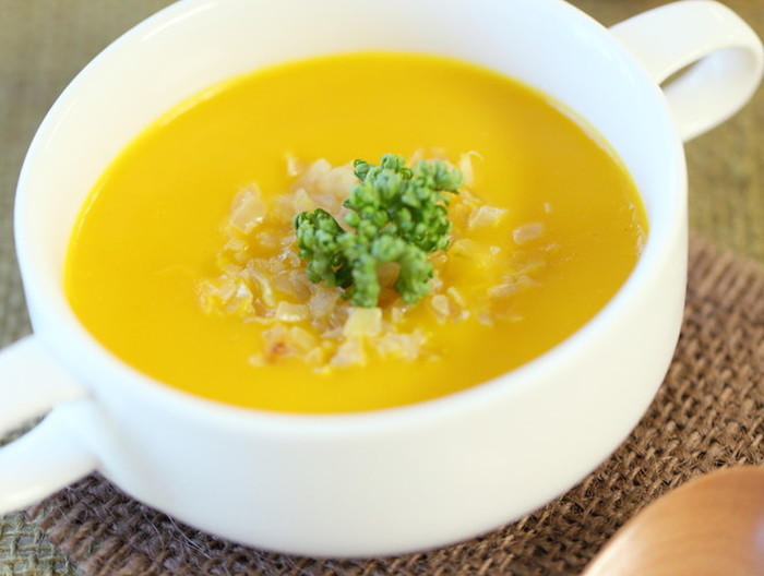 低脂肪乳でカロリー控えめ✣南瓜スープ