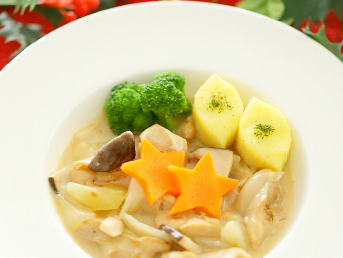 鶏肉でアレンジ☆チキンストロガノフ