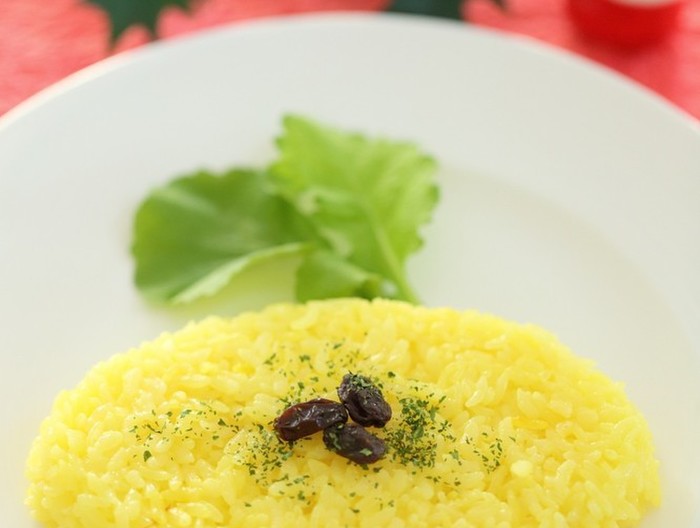 サフランライスでホカホカ✪