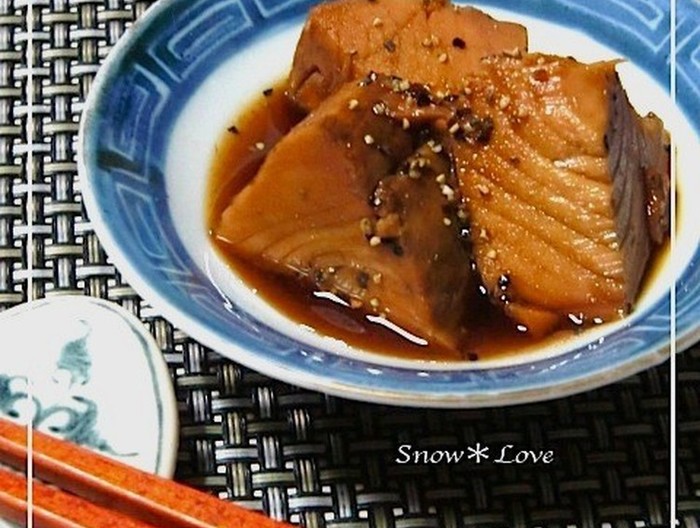 生節の煮付け 黒こしょう風味