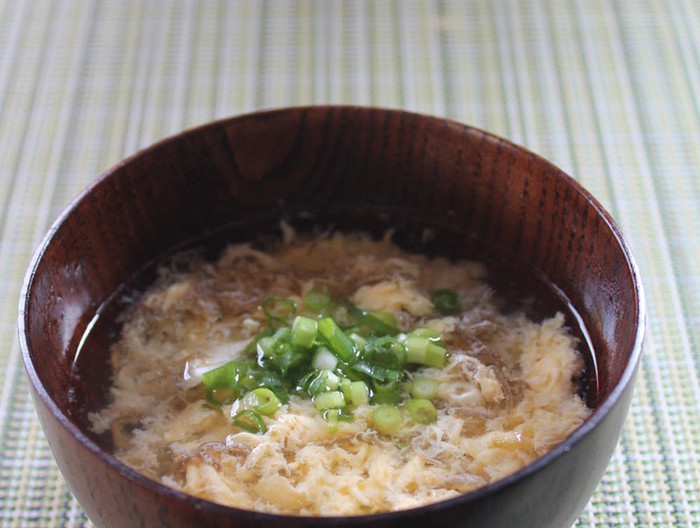 もずく卵スープ